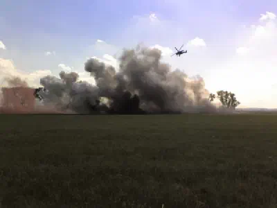 Exploze: 10xV-5čršd, 1xDa-100or